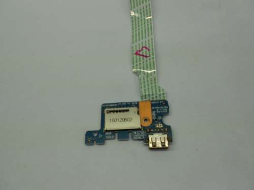 HP 15 15-ac010nu USB Port And Card Reader Board AHL50 NBX0001U000